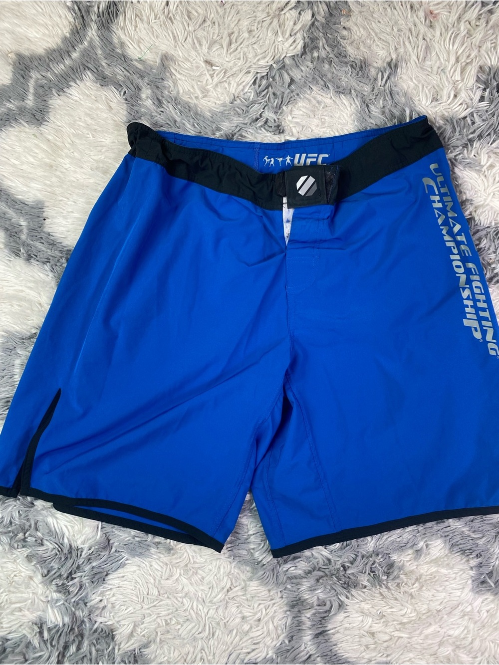 UFC MMA Boxing Training Shorts Ultimate Fighting Championship Men’s 36 Blue